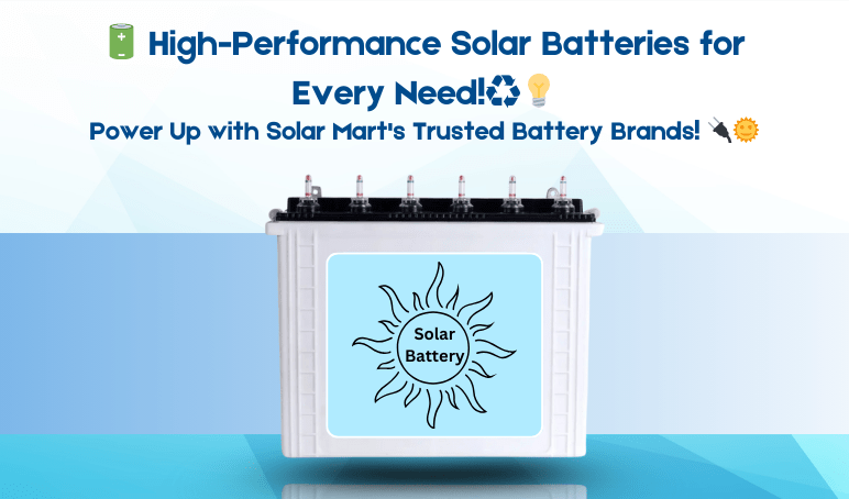 High-Performance Solar Batteries